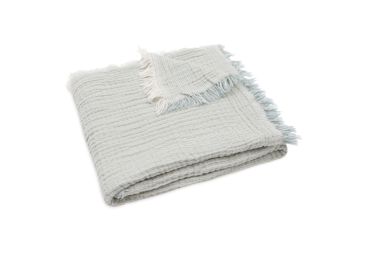 Jollein Babydecke 75x100 Musselin Seagreen