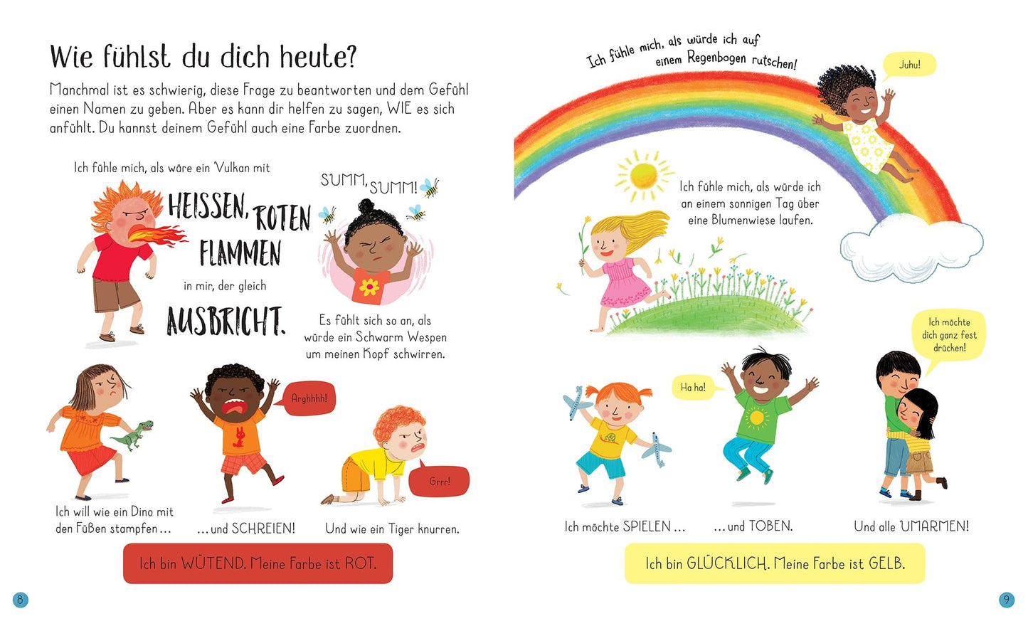 Usborne Gefühle - So geht es mir 4J+