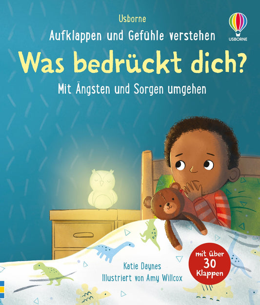 Usborne Kinderbuch mit Klappen: Was bedrückt dich 3J+
