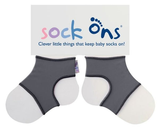 SockOns Sockenhalter Uni Grau