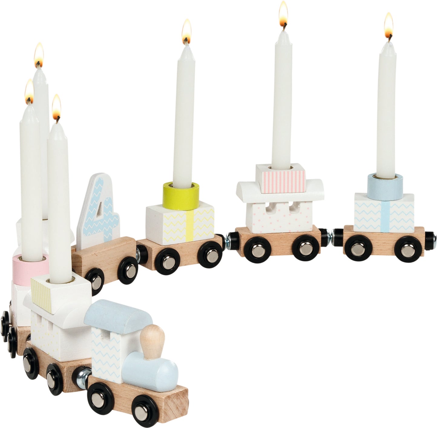 goki Kinder Geburtstagszug Pastell