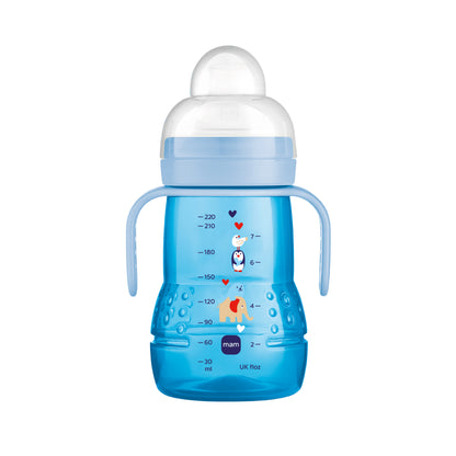 MAM Trainer+ Cup Trinklernflasche Kinderflasche 220ml 4m+