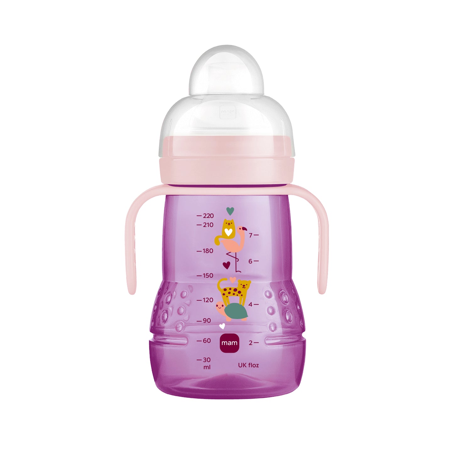 MAM Trainer+ Cup Trinklernflasche Kinderflasche 220ml 4m+