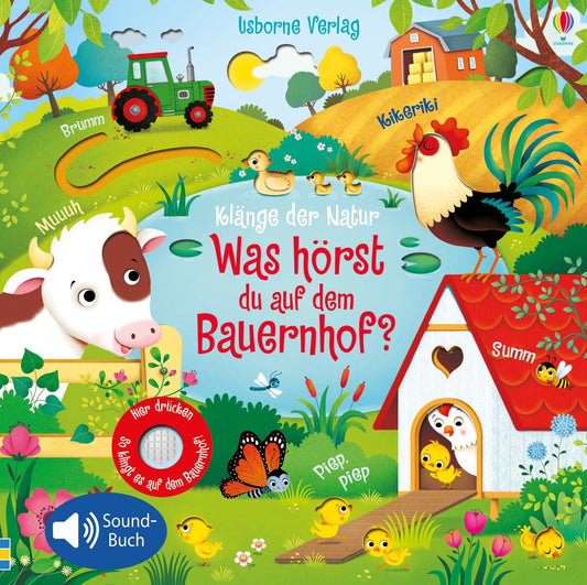 Usborne Klänge der Natur Soundbuch: Bauernhof 3J+