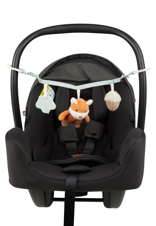 Sterntaler Kinderwagenkette Fuchs Filou Rot Waldgrün