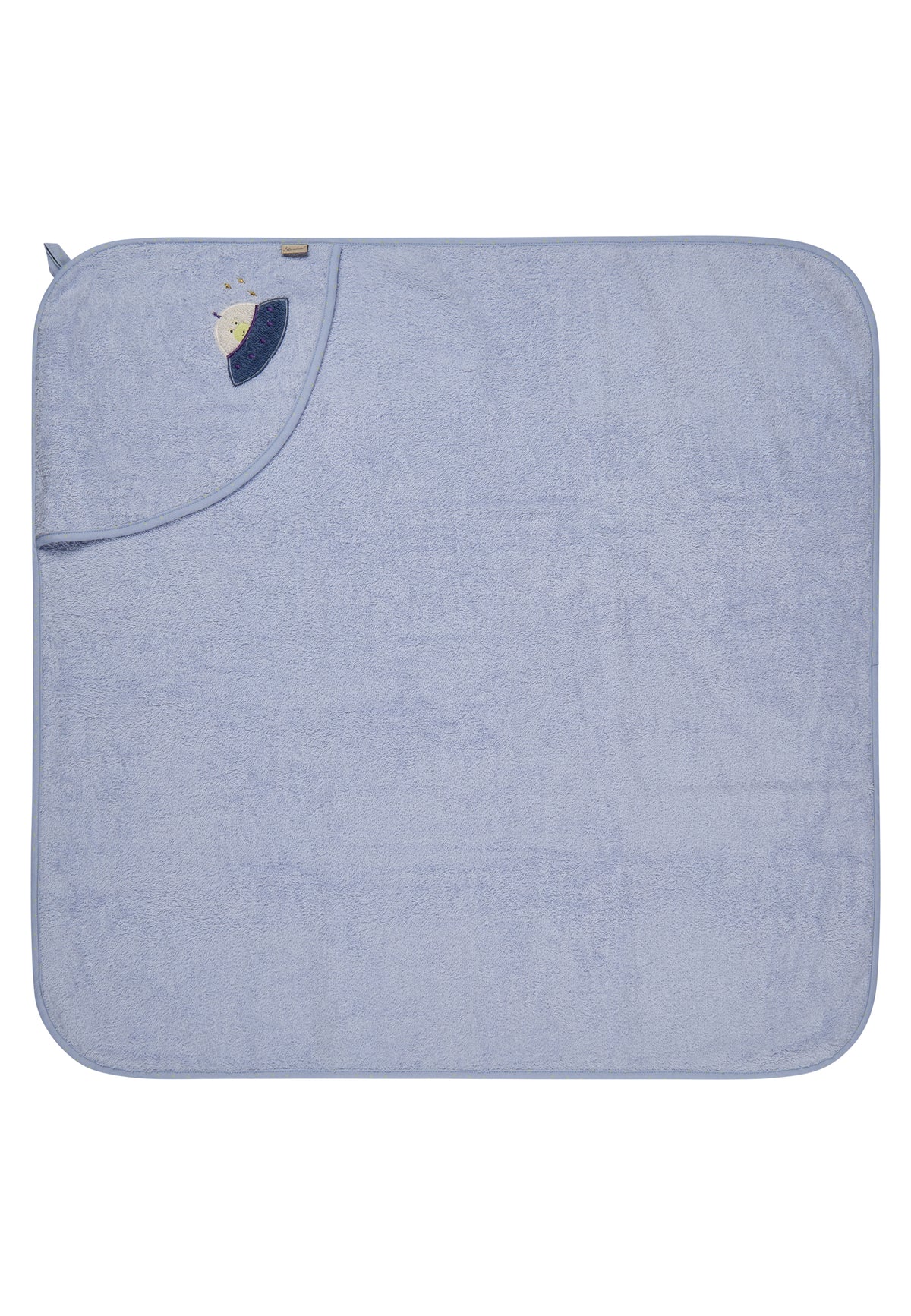 Sterntaler Kapuzenbadetuch Rakete Bleu 80x80cm