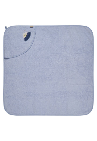 Sterntaler Kapuzenbadetuch Rakete Bleu 80x80cm