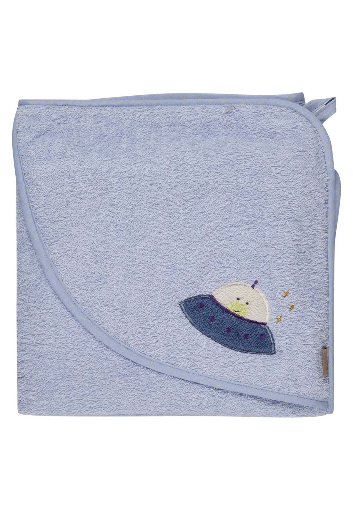 Sterntaler Kapuzenbadetuch Rakete Bleu 80x80cm