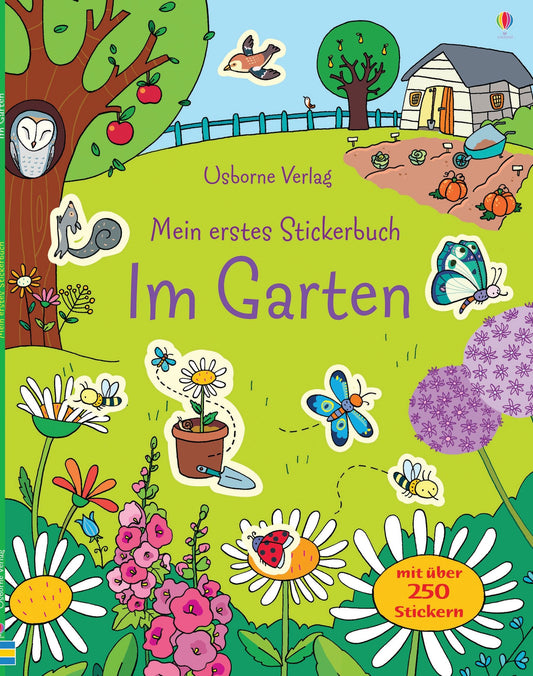 Usborne Kinder Stickerbuch: Im Garten