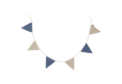 Jollein Stoff Wimpelkette zur Kinderzimmer Dekoration