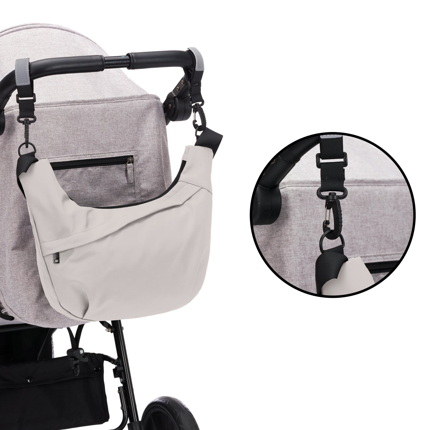 fillikid Wickeltasche Daybag PU Kunstleder