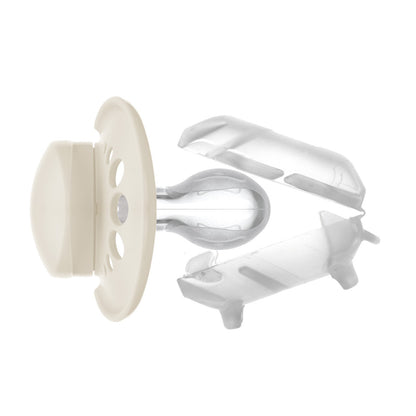 MAM Baby Schnullerband Clip it! & Cover Schnullerkette mit Saugerschutz Box