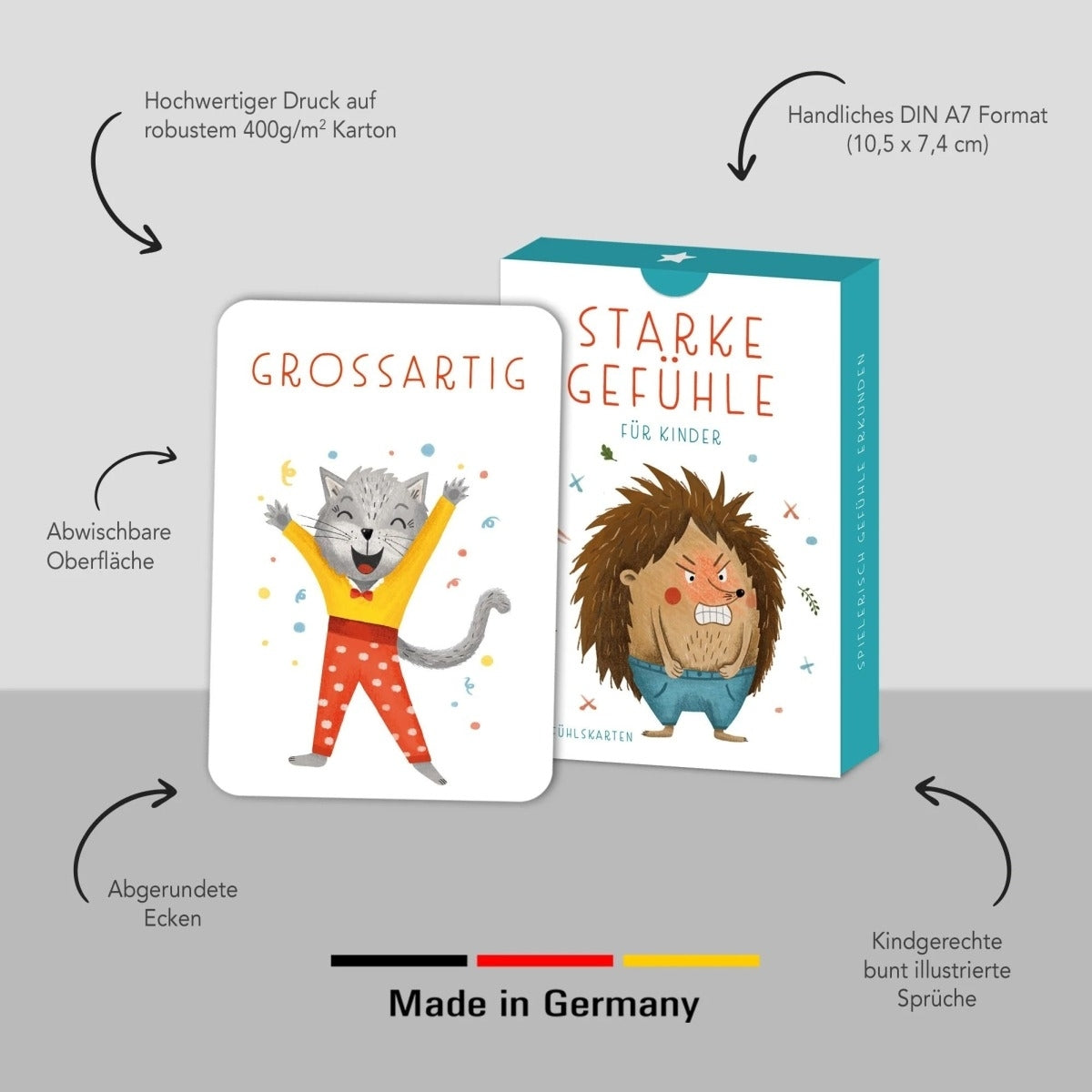 Rüsselfuchs Gefühlskarten "Starke Gefühle"  3J+