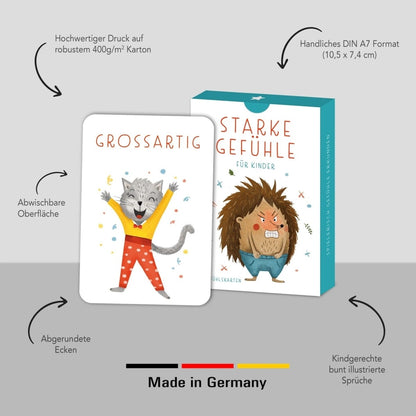 Rüsselfuchs Gefühlskarten "Starke Gefühle"  3J+