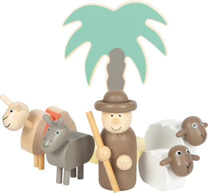 Small Foot Holz Weihnachtskrippe 3J+