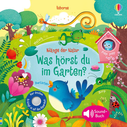 Usborne Klänge der Natur Soundbuch: Garten 3J+