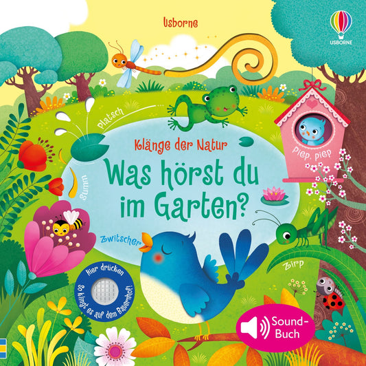 Usborne Klänge der Natur Soundbuch: Garten 3J+