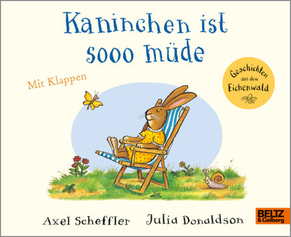 Das Kaninchen ist soo müde Klappenbuch von Scheffler & Donaldson