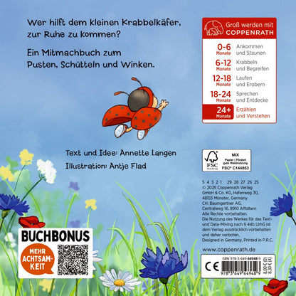 Coppenrath Mitmach Bilderbuch Kleiner Krabbelkäfer ab 2 Jahren
