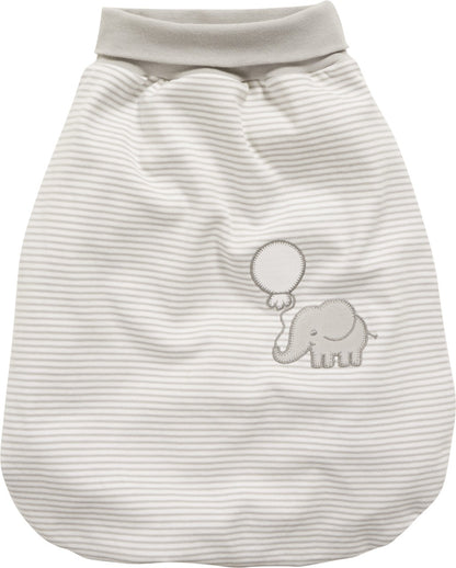 Playshoes Strampelsack Elefant Grau BW 2-lagig