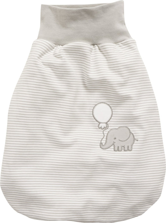 Playshoes Strampelsack Elefant Grau BW 2-lagig