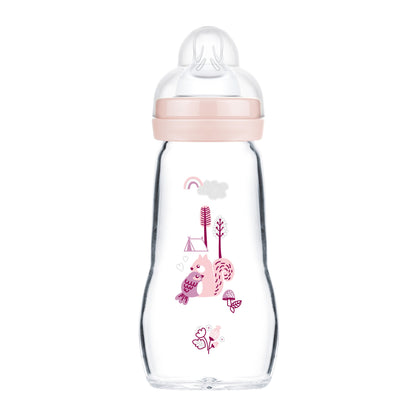 MAM Feel Good Matt AntiKolik Weithals Baby Glas Flasche