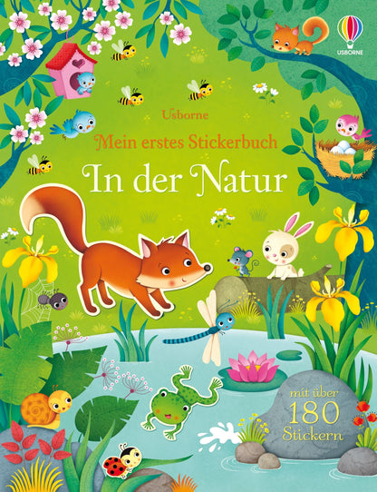 Usborne Kinder Stickerbuch: In der Natur