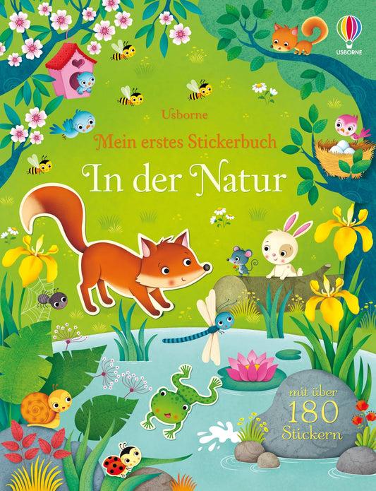 Usborne Kinder Stickerbuch: In der Natur