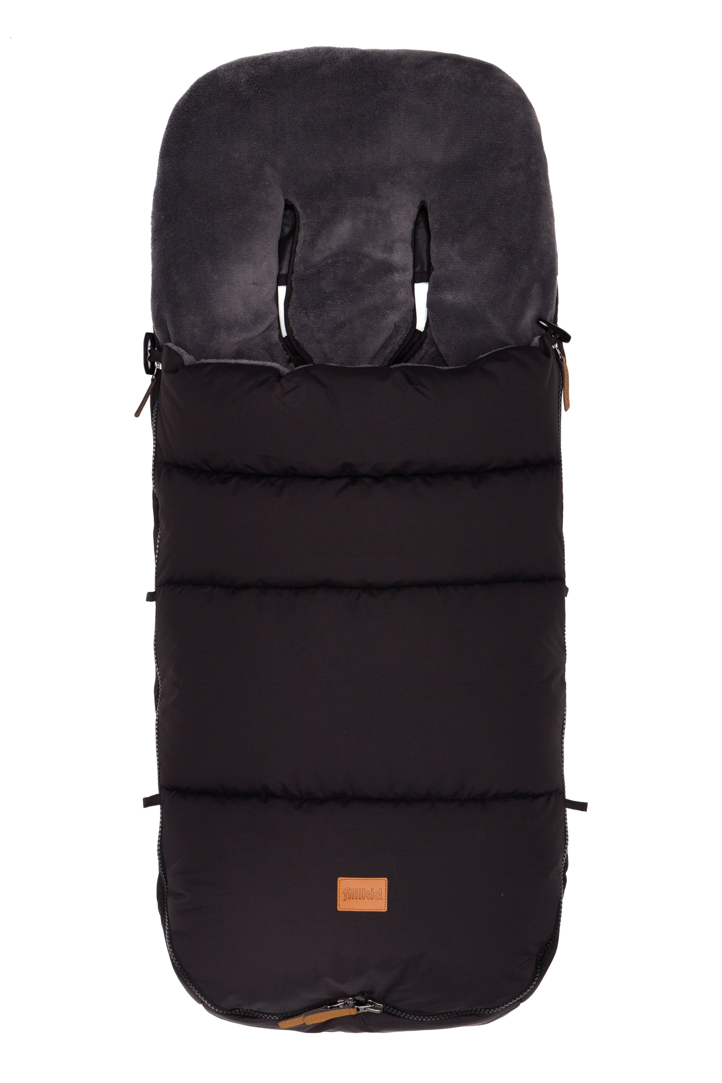 Fillikid Kinderwagen Winter Fußsack Kinley Schwarz