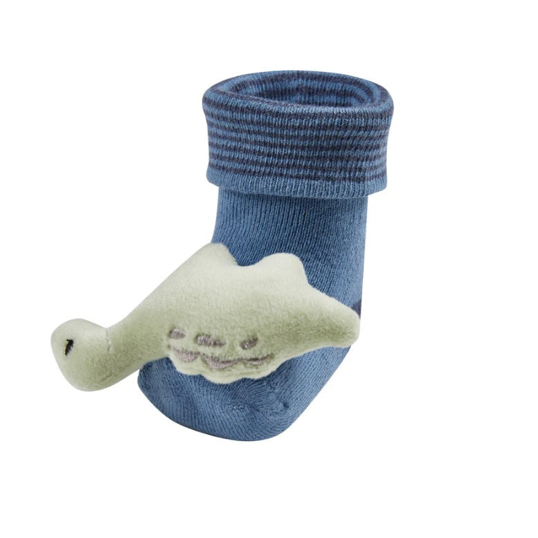 Sterntaler Baby Rasselsocke Dino