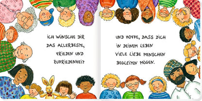 Coppenrath Die Spiegelburg Willkommen Kleines Baby - Stoffhase Felix 10cm