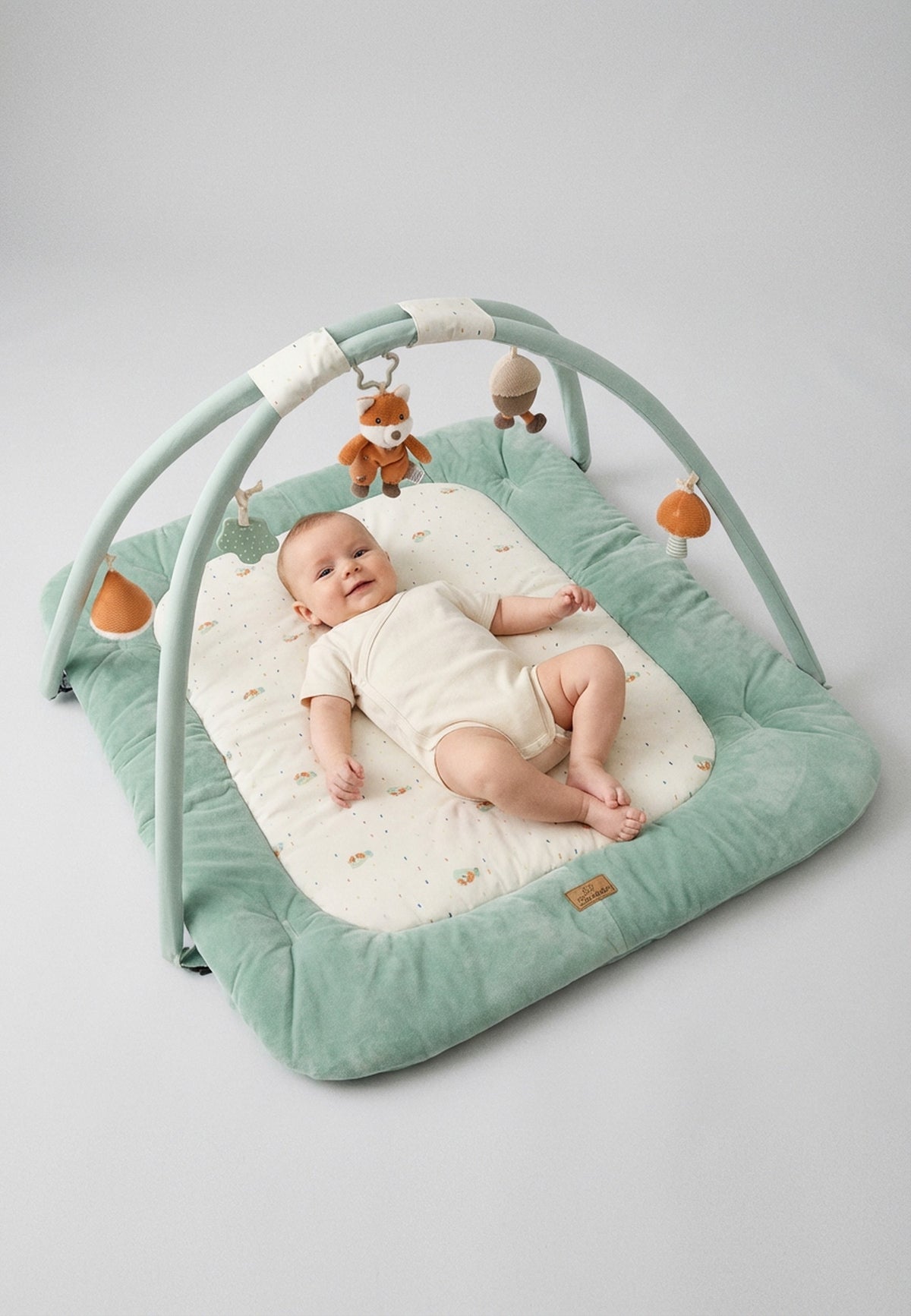Sterntaler Babygym Spielbogen Fuchs Filou Grün
