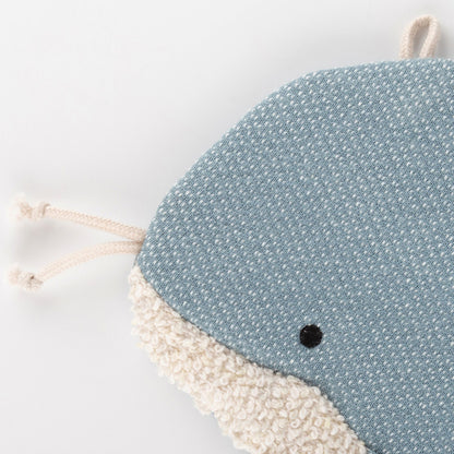 Sigikid Baby Schmusetuch Wal blau