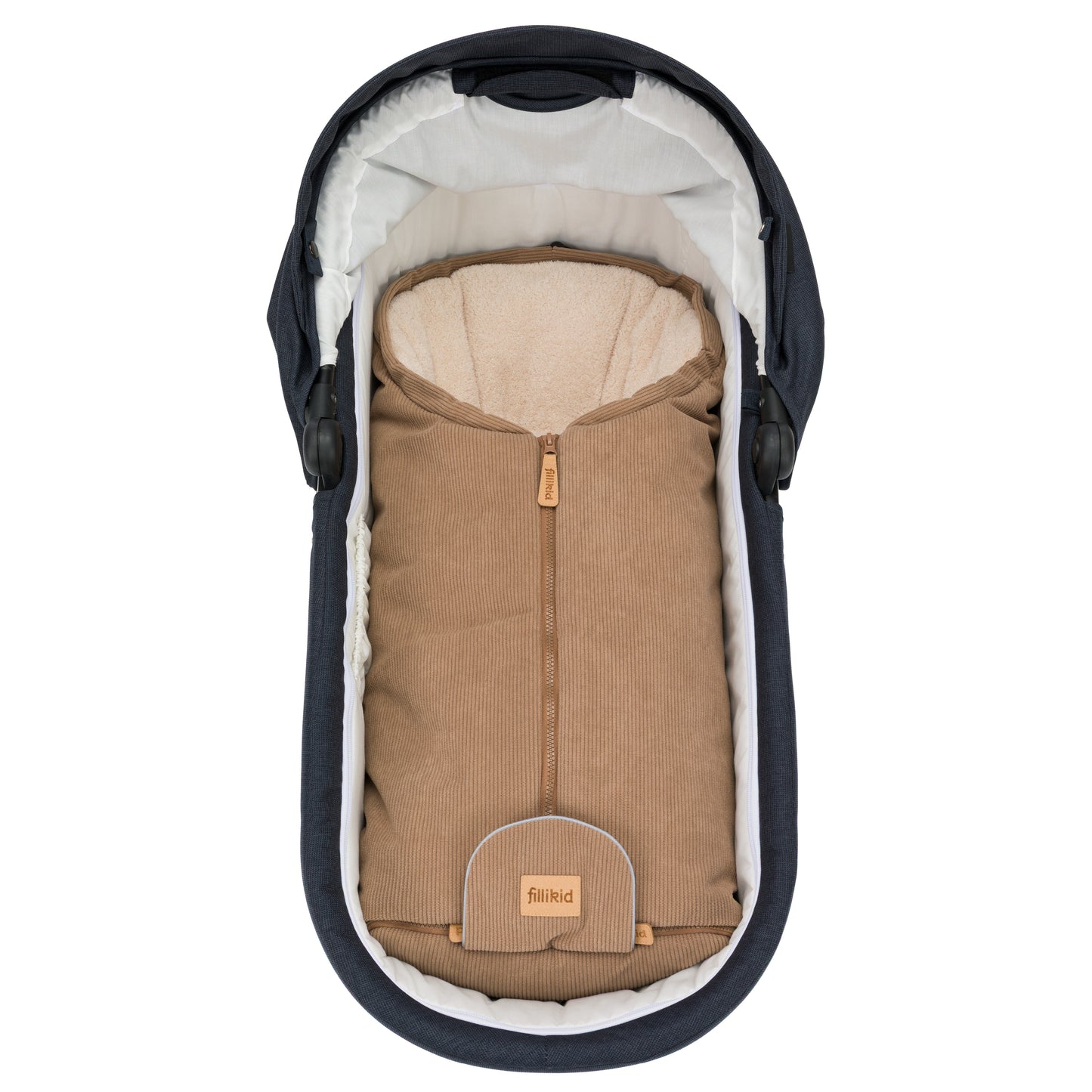 Fillikid Autositz Winter Fußsack Nevis Cord