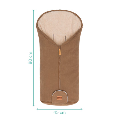 Fillikid Autositz Winter Fußsack Nevis Cord