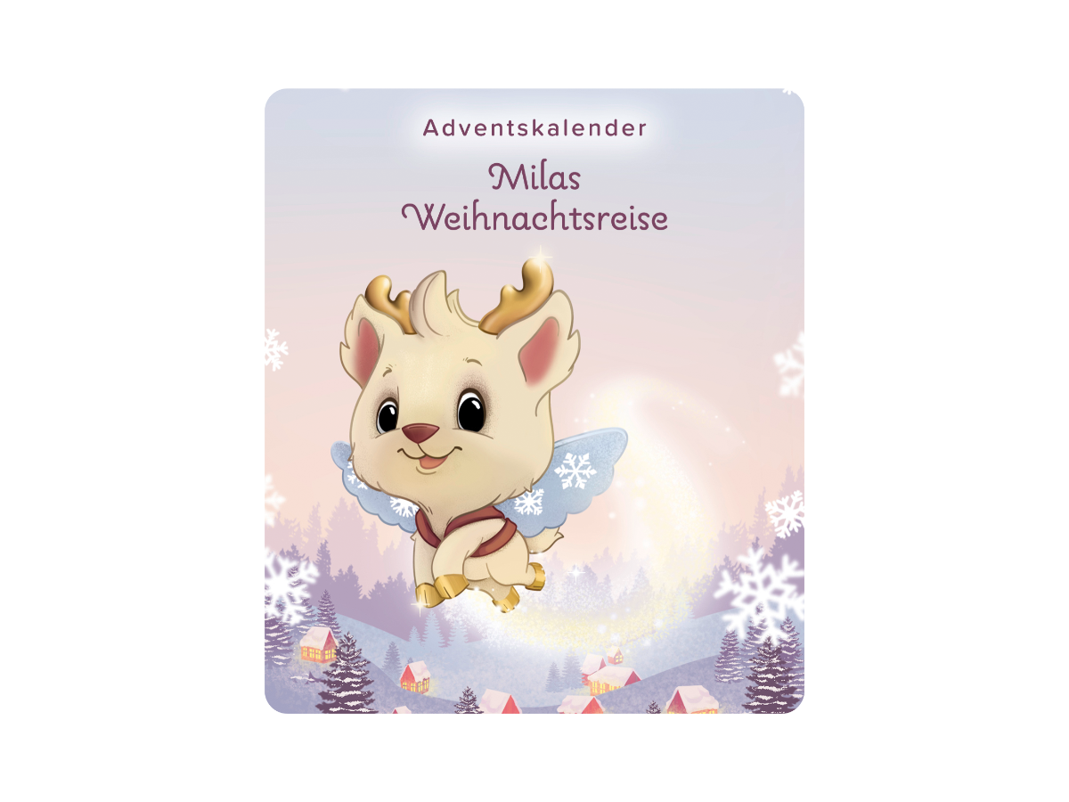 tonies Hörfigur für Toniebox: Adventskalender: Milas Weihnachtreise 3J+