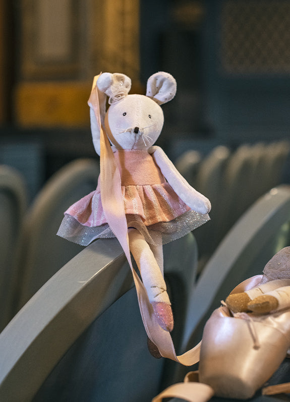 Moulin Roty Plüschtier Kleine Ballerina Maus Anna 26cm