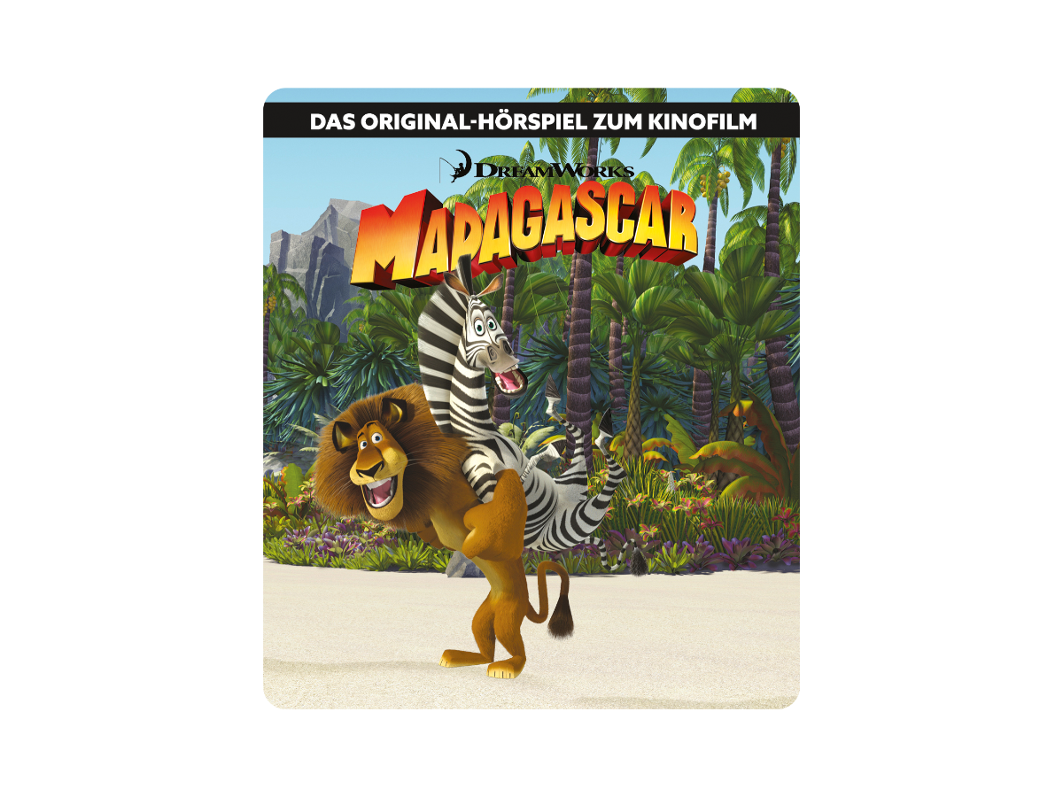 tonies Hörfigur für Toniebox: Disney Madagaskar 4J+