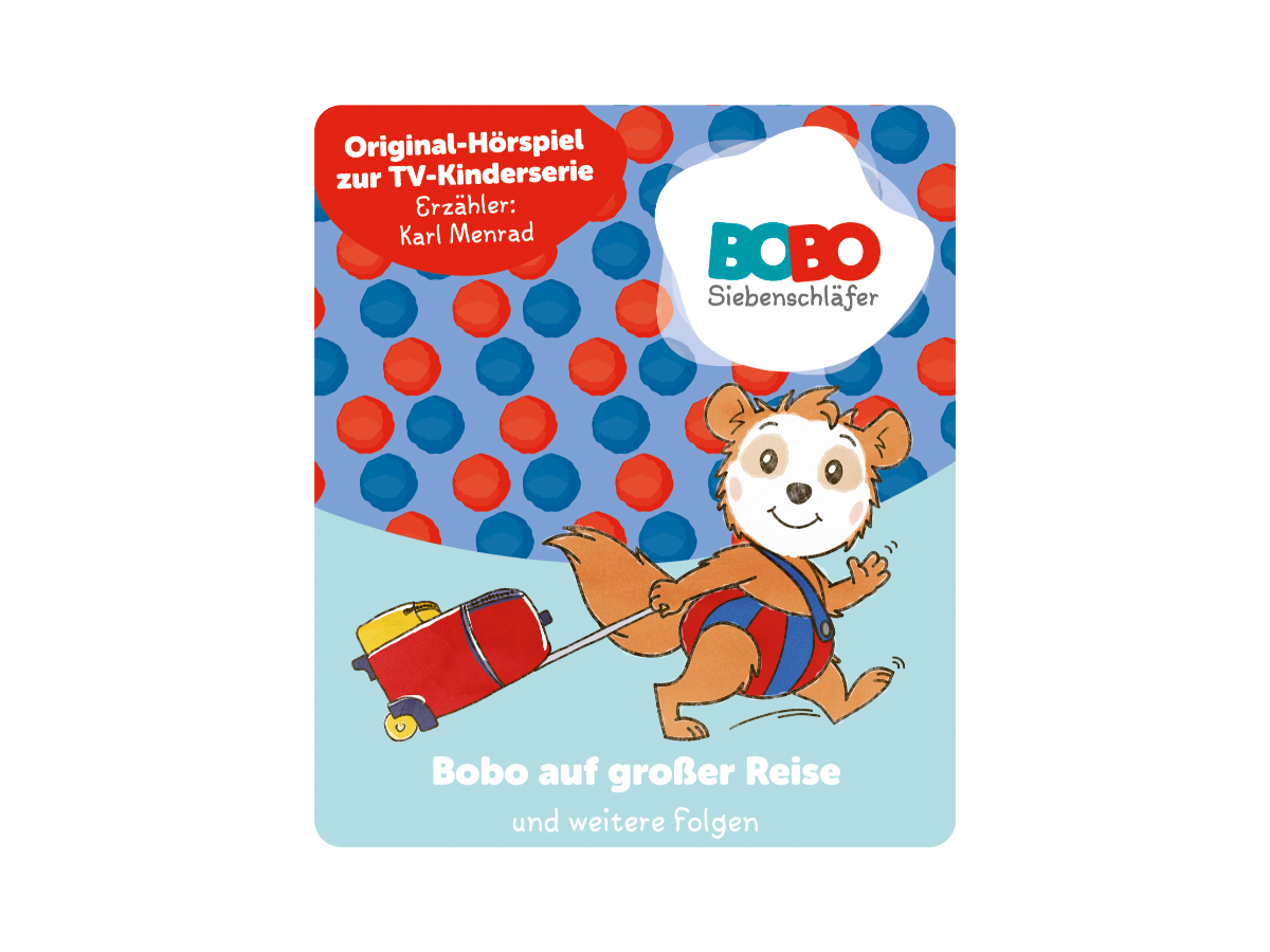 tonies Hörfigur für Toniebox: Bobo Siebenschläfer Bobo auf großer Reise
