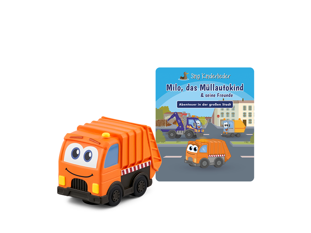 tonies Hörfigur für Toniebox: Milo Müllautokind Kinderlieder