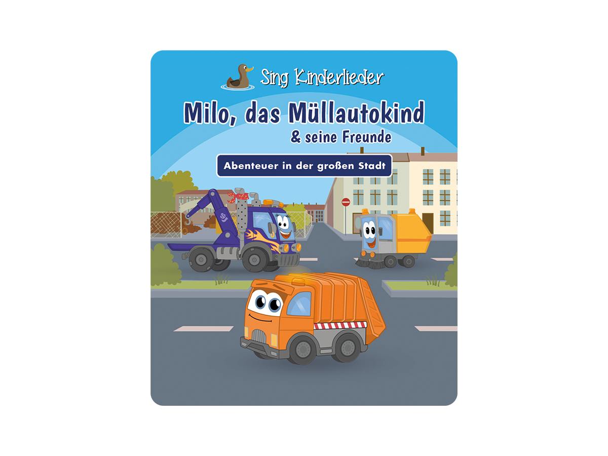 tonies Hörfigur für Toniebox: Milo Müllautokind Kinderlieder