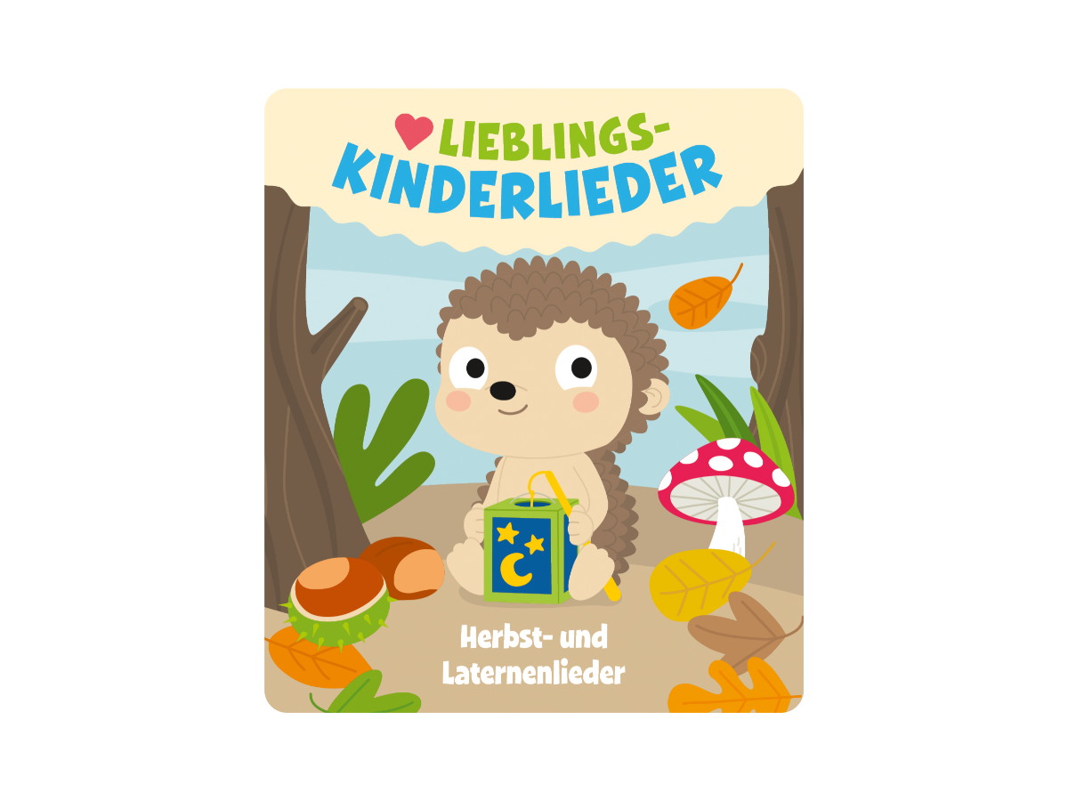 tonies Hörfigur für Toniebox: Kinderlieder Igel: Herbst & Laternenlieder