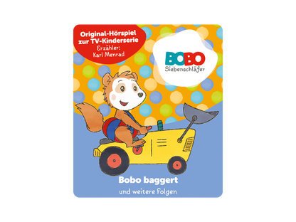 tonies Hörfigur für Toniebox: Bobo Siebenschläfer baggert