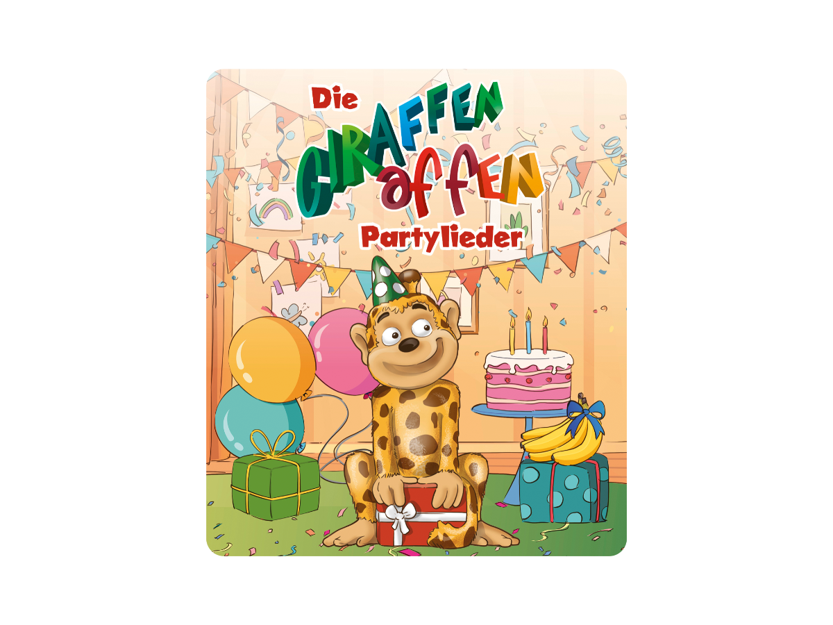 tonies Hörfigur für Toniebox: Die Giraffenaffen Partyhits