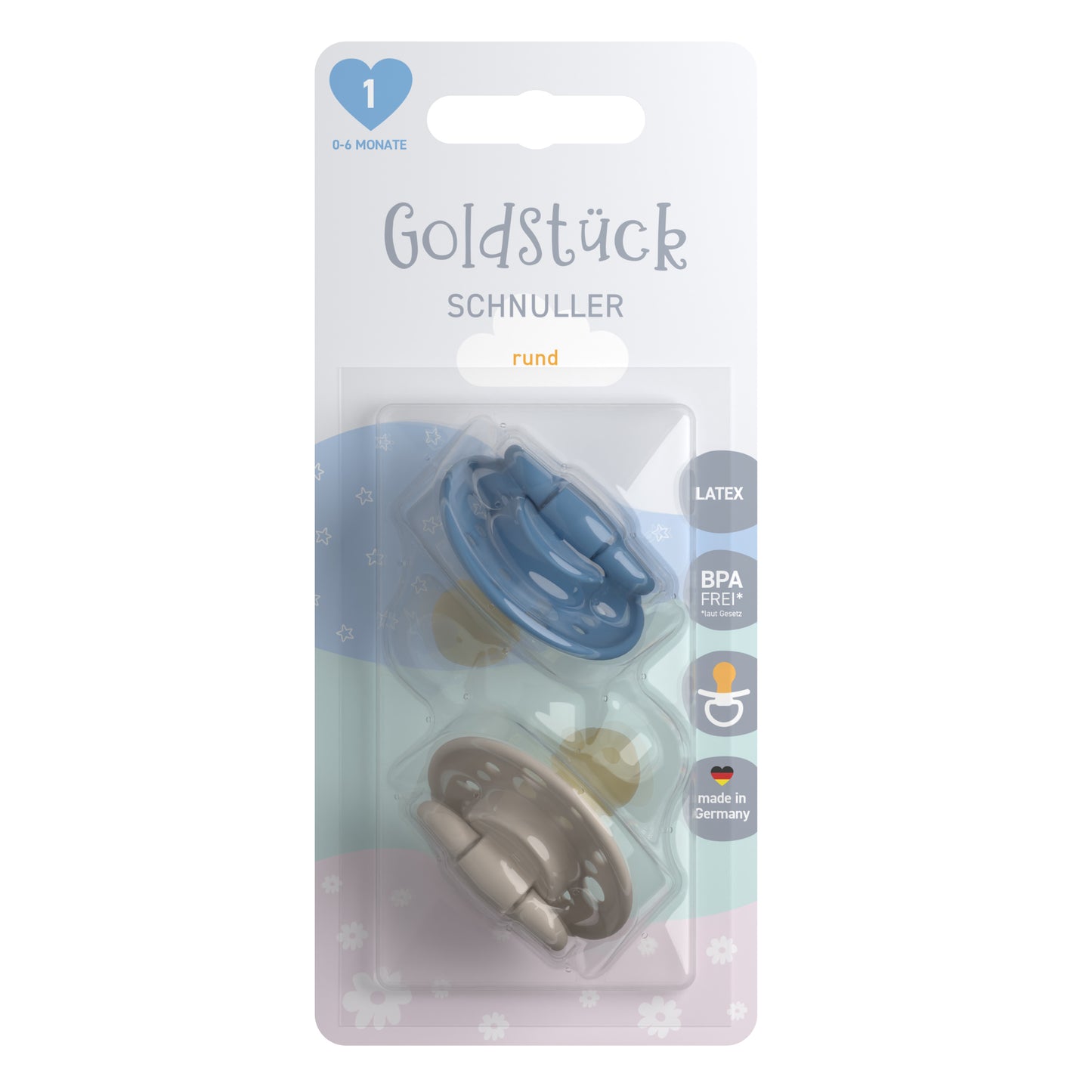 Goldstück Cherry Schnuller 2er Pack