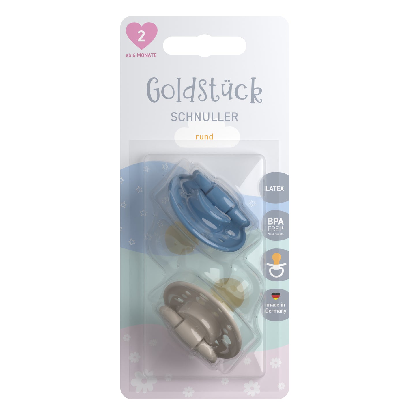 Goldstück Cherry Schnuller 2er Pack