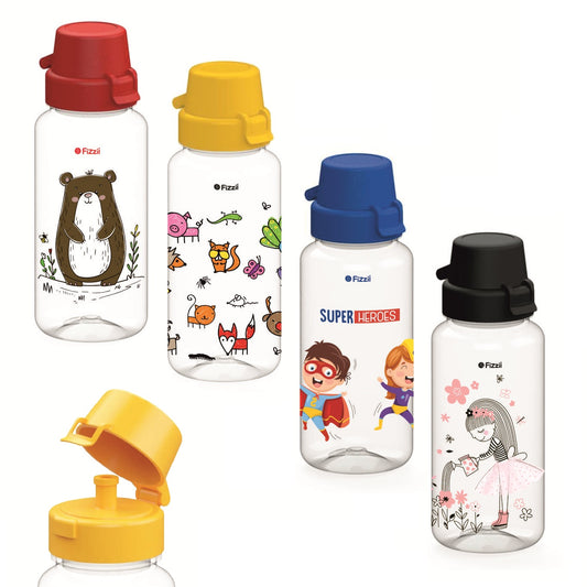 FIZZII Kindergarten Trinkflasche Bambini 400 ml Sprudelsicher