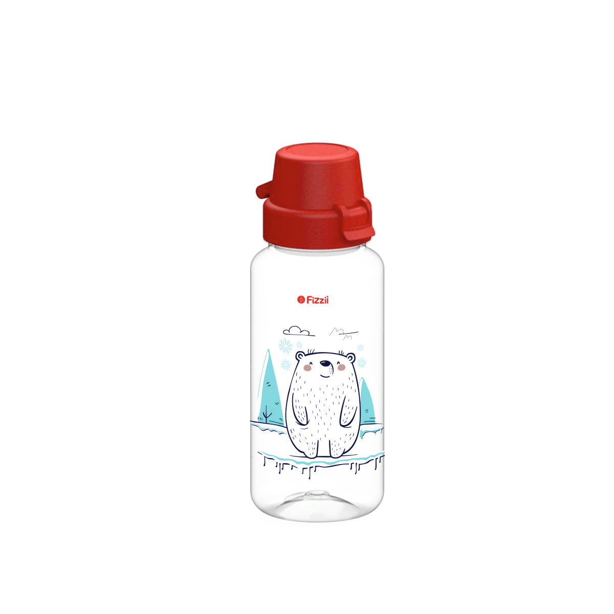 FIZZII Kindergarten Trinkflasche Bambini 400 ml Sprudelsicher