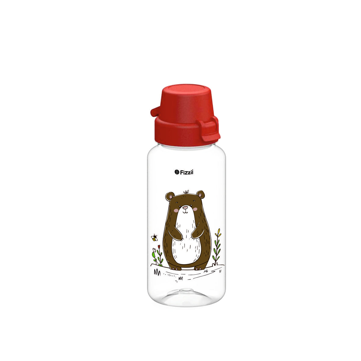 FIZZII Kindergarten Trinkflasche Bambini 400 ml Sprudelsicher