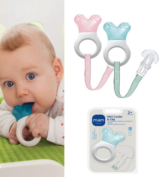 MAM Mini Cooler & Clip Baby Beißring